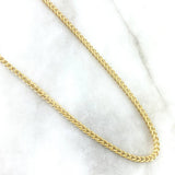 Franco Chain 14.6gr / 23.6in / 18K Gold +3$