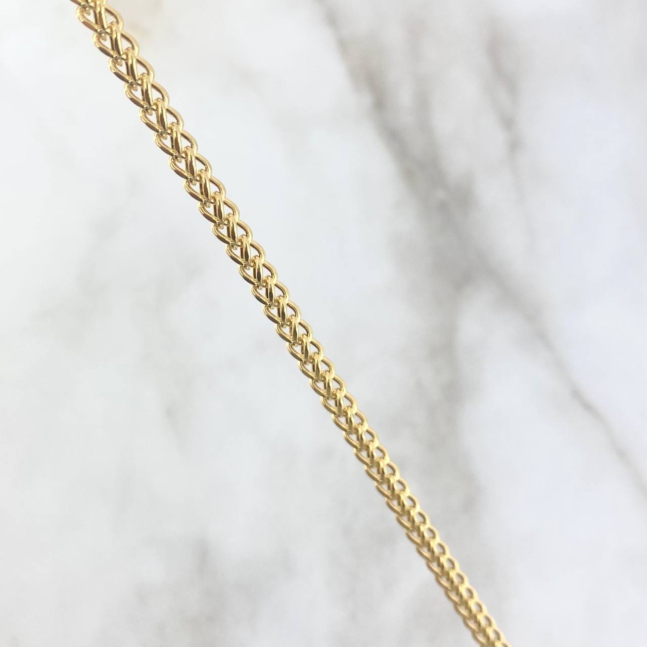 Franco Chain 14.6gr / 23.6in / 18K Gold +3$