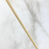 Franco Chain 14.6gr / 23.6in / 18K Gold +3$