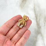Dije Oso Articulado Corazón 8.2gr / 1 1/2 in / Oro Amarillo 18K