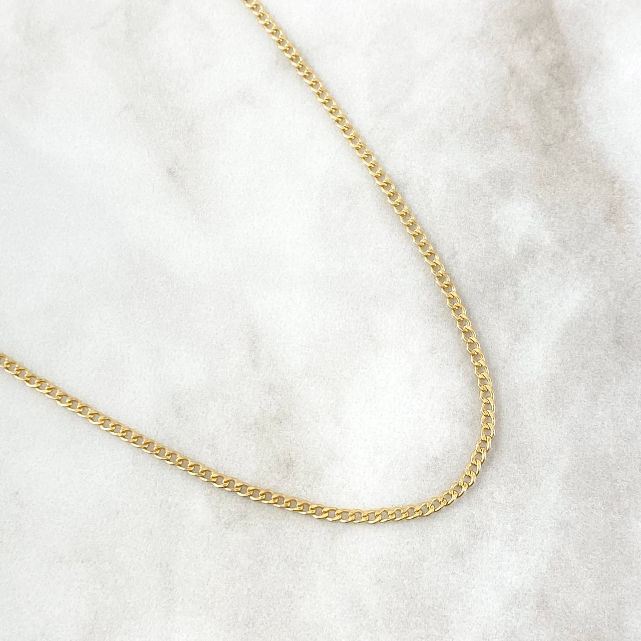 Cuban Links 2.05gr / 23 1/2 in / 2mm Yellow Gold +1 18K *