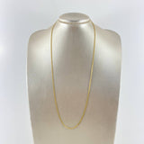 Cuban Links 2.05gr / 23 1/2 in / 2mm Yellow Gold +1 18K *