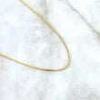 Cadena Veneciana 2.8gr / 17 3/4 in / 1mm Oro Amarillo +3 18K