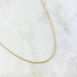 Cadena Aro seguido 0.6gr / 15 3/4 in / 0.9mm Oro Amarillo +3 18K ©