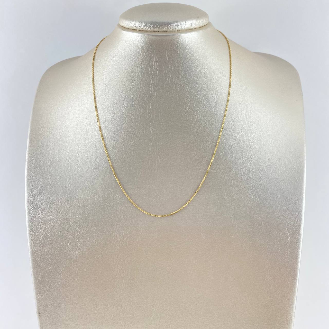 Classic Link Chain 1.65gr / 45cm / 1mm Yellow Gold +3 ©