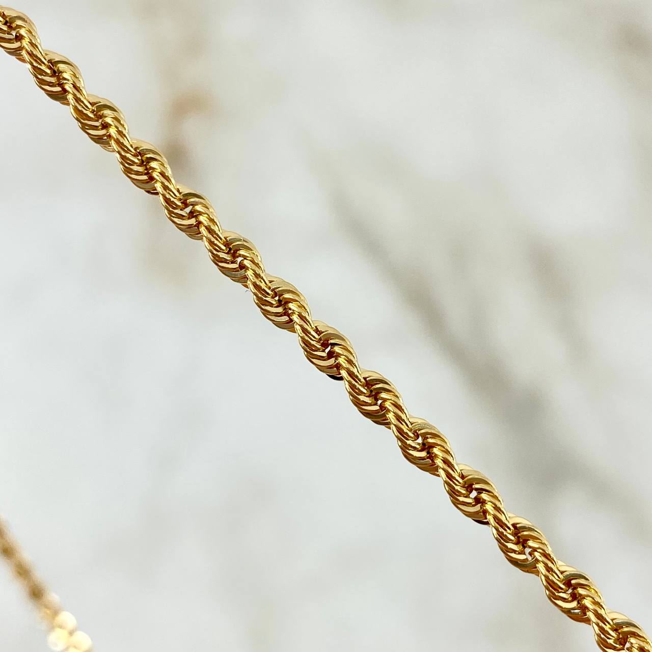 Rope Chain 4.9gr / 60cm / 2.7mm Yellow Gold +3 18K *