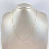 Flat Anchor Chain 1.6gr / 45cm- +3 18K Gold