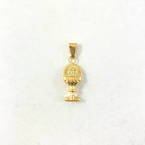 Pendant Chalice 1gr / 2.8cm / Yellow Gold Stamped