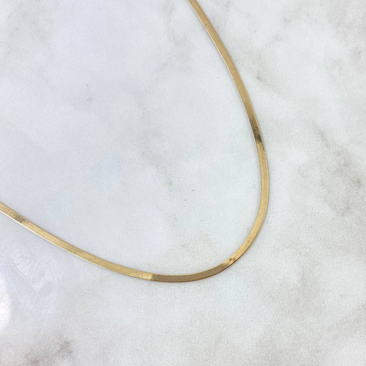 Herringbone Chain 4.25gr / 45cm / 2.3mm Yellow Gold +3 ©