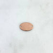 Charm Oval Plate 0.75gr / 1.6cm-1cm / Rose Gold