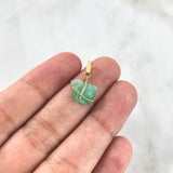 Pendant Rough Emerald Medium 18K Yellow Gold (Jewel) *