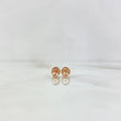 Topos Bola Diamantada 0.4g / in / 3mm Oro Rosa 18K