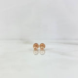 Topos Bola Diamantada 0.4g / in / 3mm Oro Rosa 18K