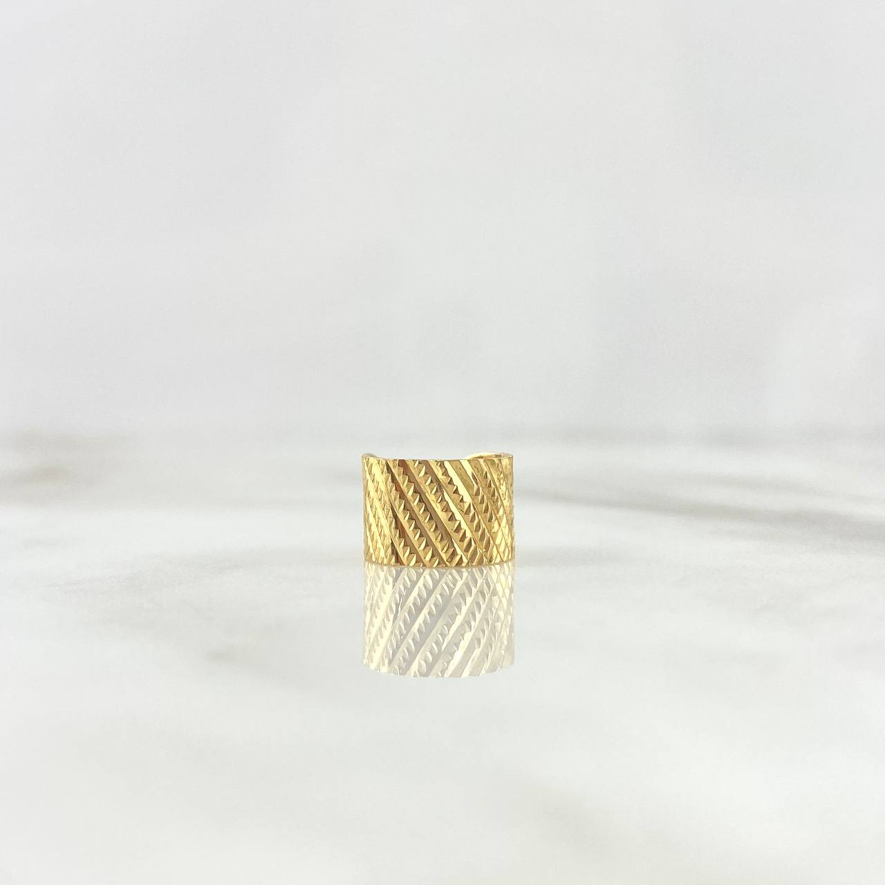 Piercing Earcuff Simulator 1.1gr / 1.1cm / Textured Yellow Gold (Jewel)
