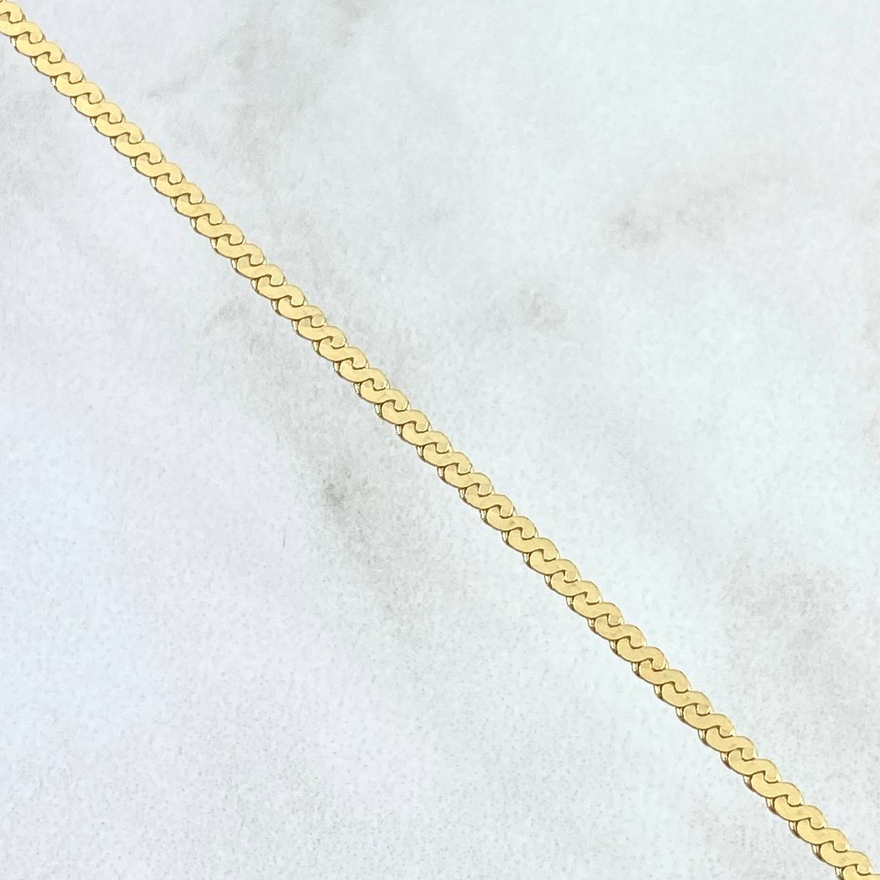 Roman Chain 5.15gr / 40cm / 2mm Yellow Gold +3 18K ©