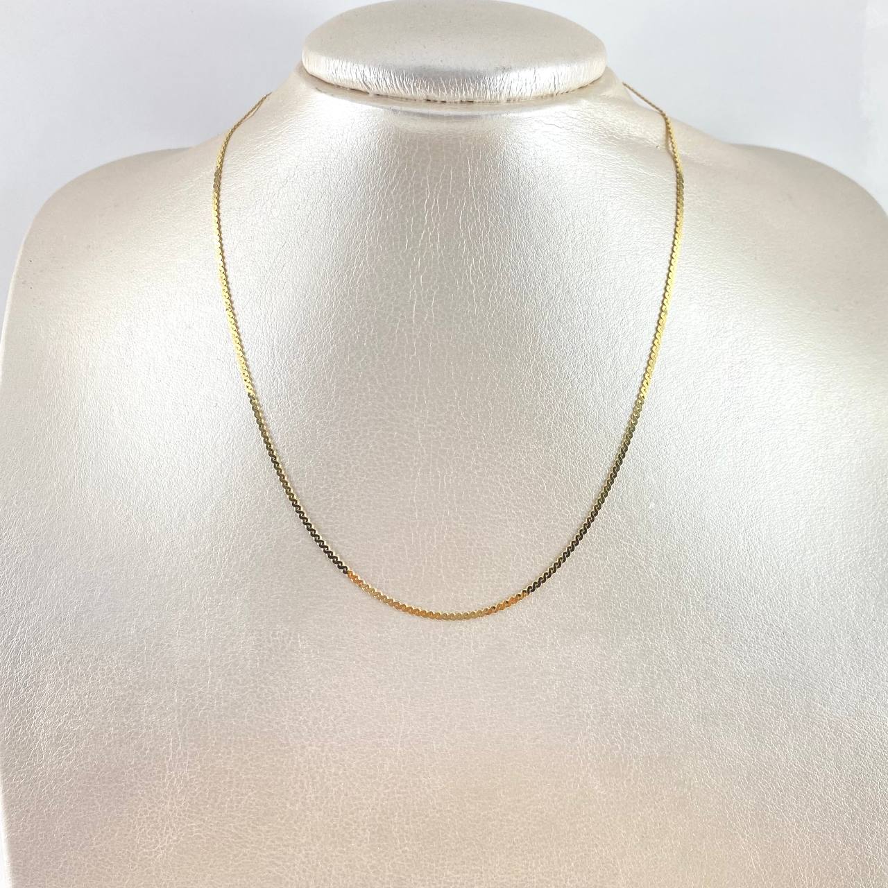 Roman Chain 5.15gr / 40cm / 2mm Yellow Gold +3 18K ©