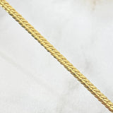 Flat Snake Bracelet 2.5gr / 19.5cm / 2.8mm Yellow Gold +3 18K ©