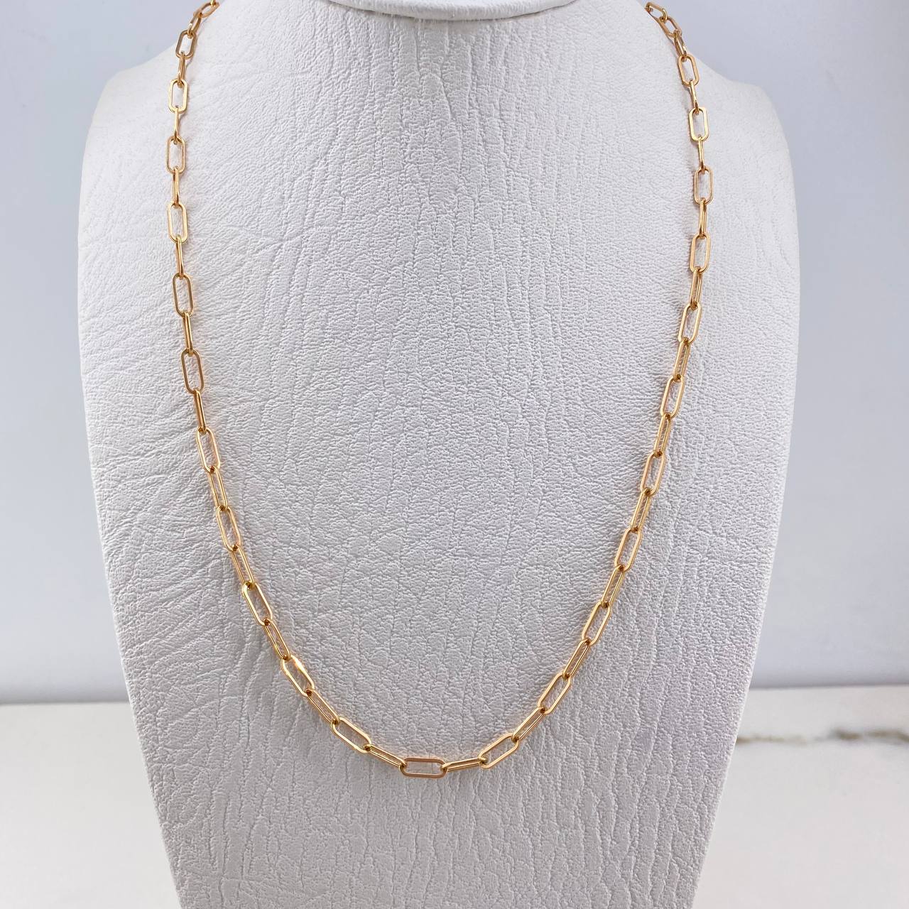 Paperclip Chain 5.05gr / 60cm / 4mm Rose Gold +3 $