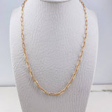 Paperclip Chain 5.05gr / 60cm / 4mm Rose Gold +3 $