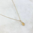 Set Cadena Aro Seguido + Dije Dije Virgen De La Miladrosa / 1gr / 17 3/4 in Oro Amarillo 18K