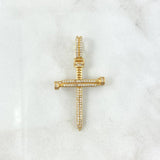 Dije Cruz Clavo 4.1gr / 2 in / Oro Amarillo 18K