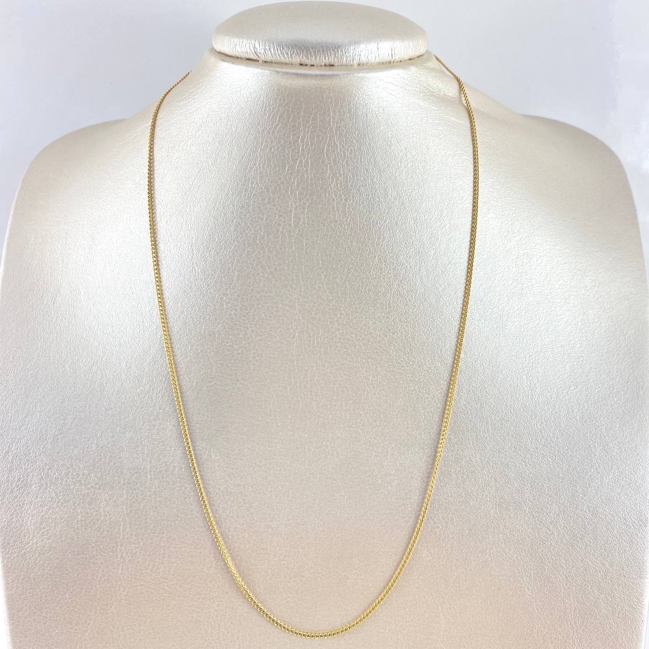 Cadena Mini Cubana 1.8gr / 19 3/4 in / Oro Amarillo +1 18K !