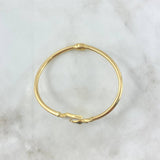 Bracelet Clover Ring VCyA 8.85gr / 19cm / White Coffee Pearls Yellow Gold +4 *