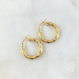 Candongas Sami 1.7gr / 1 in / Oro Amarillo 18K