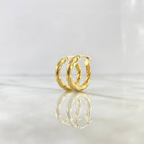 Candongas Sami 1.7gr / 1 in / Oro Amarillo 18K