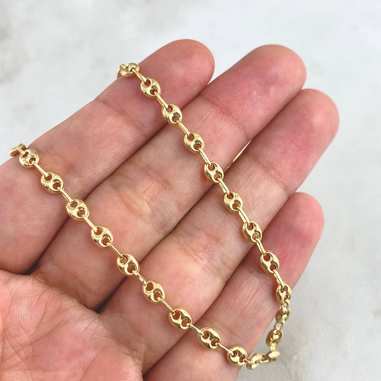 GC Chain 6.4gr / 19.7in / 18K Gold !
