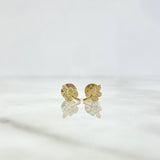 Topos Rama 0.8gr / 0.8cm / Circones Blancos Oro Amarillo *