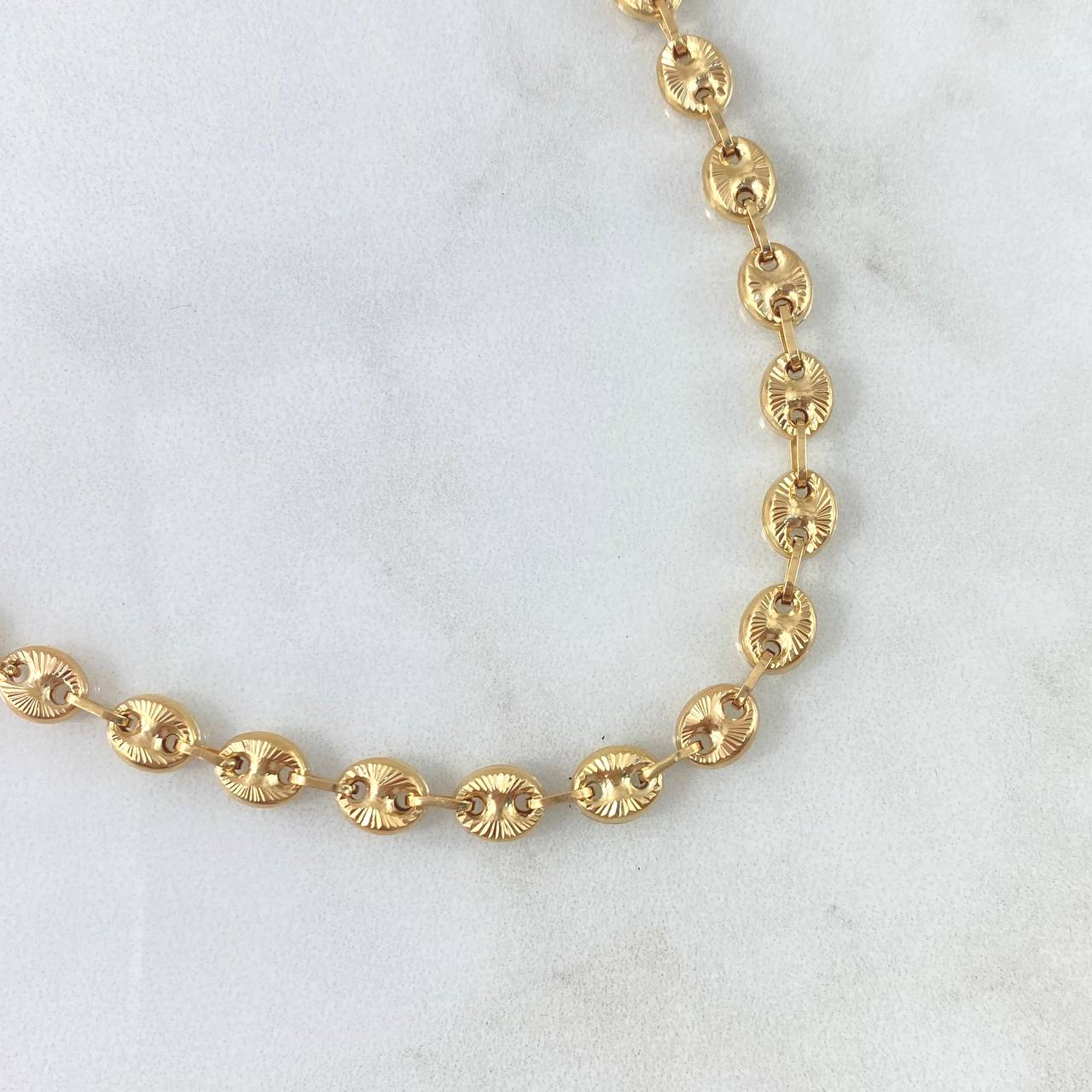 GC Chain 14.1gr / 45cm / 5.6mm Diamond Cut 18K Yellow Gold
