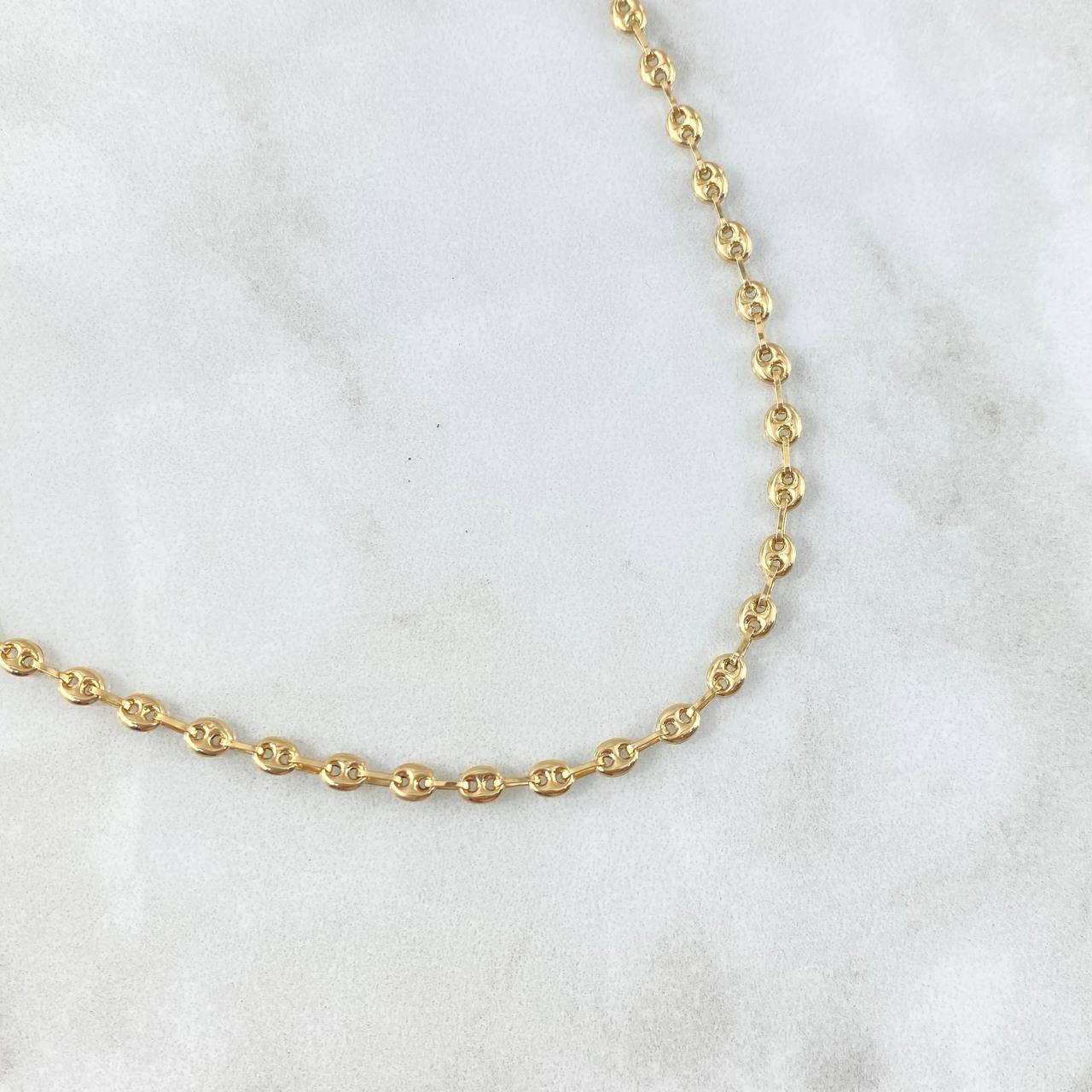 Cadena Gc 4.8 g / 20 1/4 in / 3.2 mm Oro Amarillo 18K