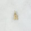 Pendant Letter R Cursive 0.45gr / 1.7mm Polished 18K Yellow Gold