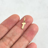 Pendant Letter T Italic 0.4gr / 1.6cm / Polished 18K Yellow Gold