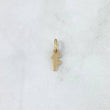 Pendant Letter F Italic 0.35gr / 1.5cm / Polished 18K Yellow Gold ©