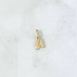 Pendant Letter U Italic 0.4gr / 1.5cm / Polished Yellow Gold