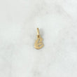 Pendant Letter E Cursive 0.45gr / 0.8in / 18K Gold ©