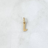 Pendant Letter L Cursive 0.3gr / 1.5cm / Polished 18K Yellow Gold ©
