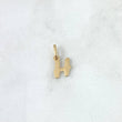 Pendant Letter H Italic 0.45gr / 1.5cm / Polished Yellow Gold