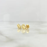 Stud Earrings Wings 0.6gr / 1cm / 18K Yellow Gold *