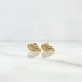 Stud Earrings Wings 0.6gr / 1cm / 18K Yellow Gold *