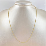 Mini Cuban Chain 1.6gr / 18in / 18K Gold +1!