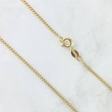 Mini Cuban Chain 1.6gr / 17.8in / 18K Gold +1!