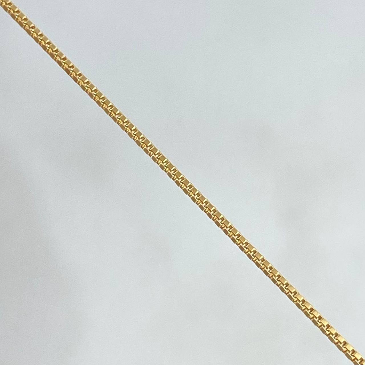 Venetian Chain 1.4gr / 40cm / 0.7mm Yellow Gold +3 18K ©