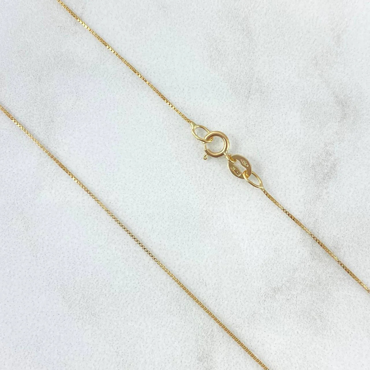Venetian Chain 1.3 g / 19 3/4 in / 0.45 mm 18K Yellow Gold