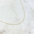 Cadena Veneciana 0.9gr / 45cm / +3 Oro 18K