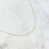 Cadena Veneciana 1.5gr / 45cm / Oro Amarillo +3 18K *