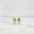 Stud Earrings GC 0.5gr / 18K Yellow Gold ©