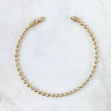 Bracelet Bracelet 8.55gr / 20cm / 3.4mm Diamond Cut 18K Yellow Gold